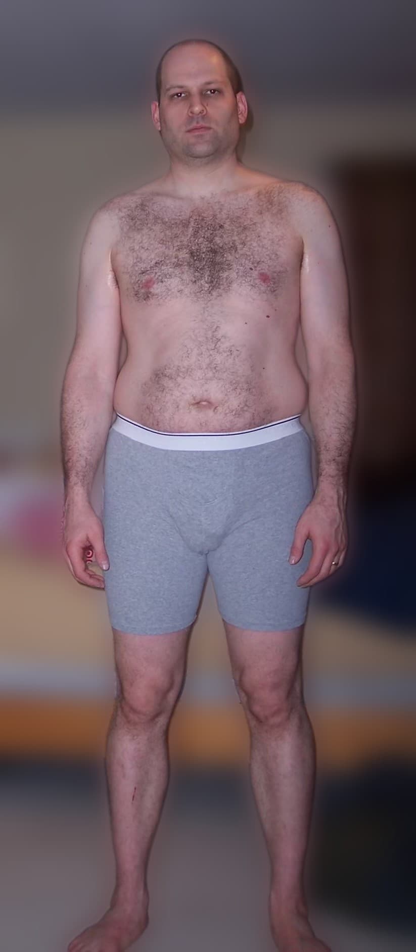 Chris at 38, before the rebuild